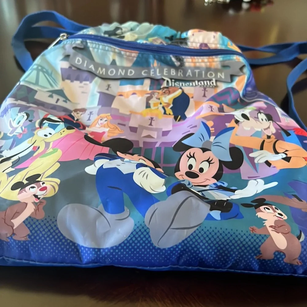 Disney Disneyland Park Authentic Original Diamond Celebration nylon bac…